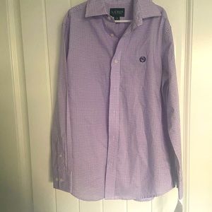 Boys Sz 12 Ralph Lauren Button Down NWT